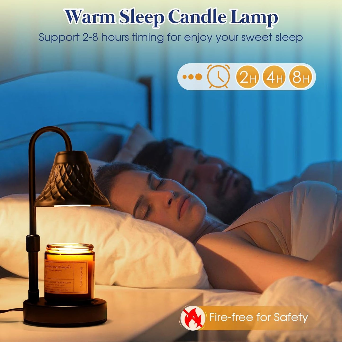 Adjustable Candle Warmer Lamp with Timer: Birthday Gifts for Women Fits All Candle Jar Home Decor - Wax Warmer for Scented Wax Gifts for Women