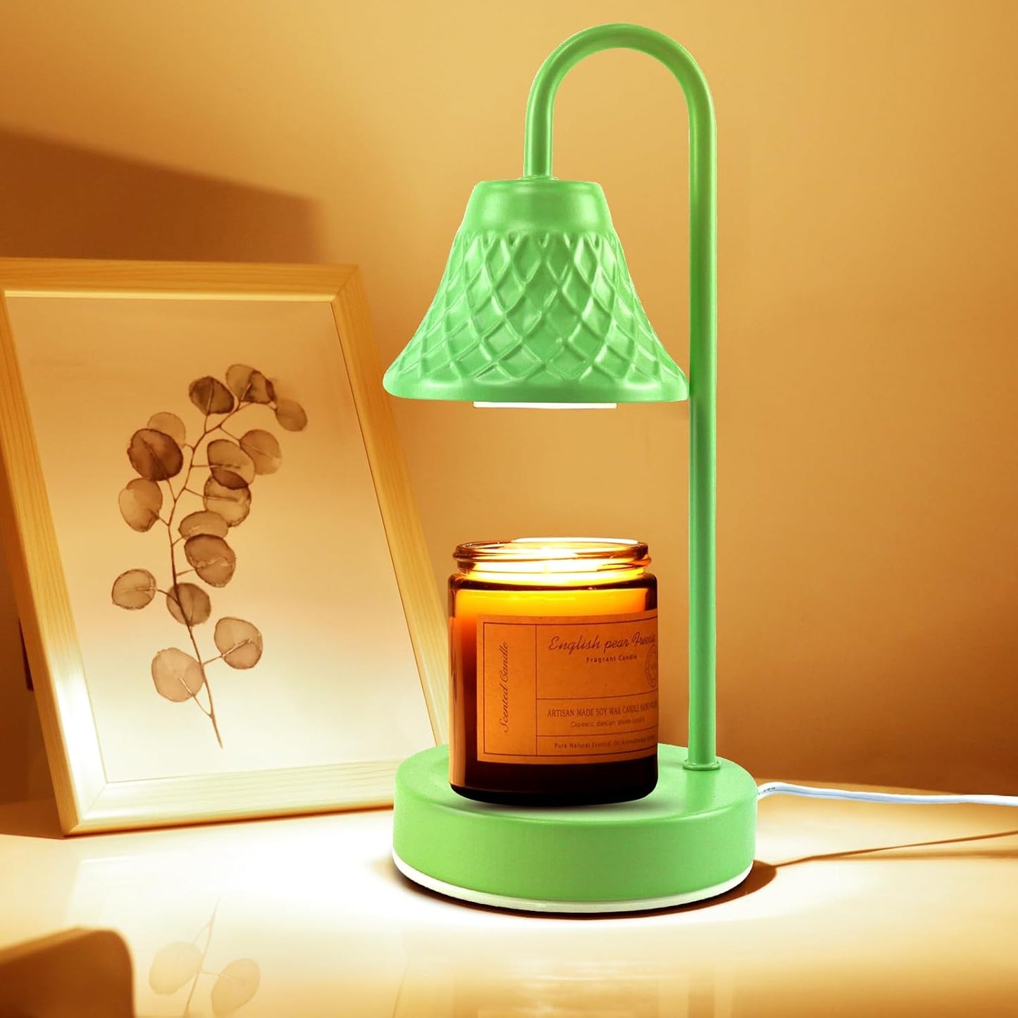 Adjustable Candle Warmer Lamp with Timer: Birthday Gifts for Women Fits All Candle Jar Home Decor - Wax Warmer for Scented Wax Gifts for Women